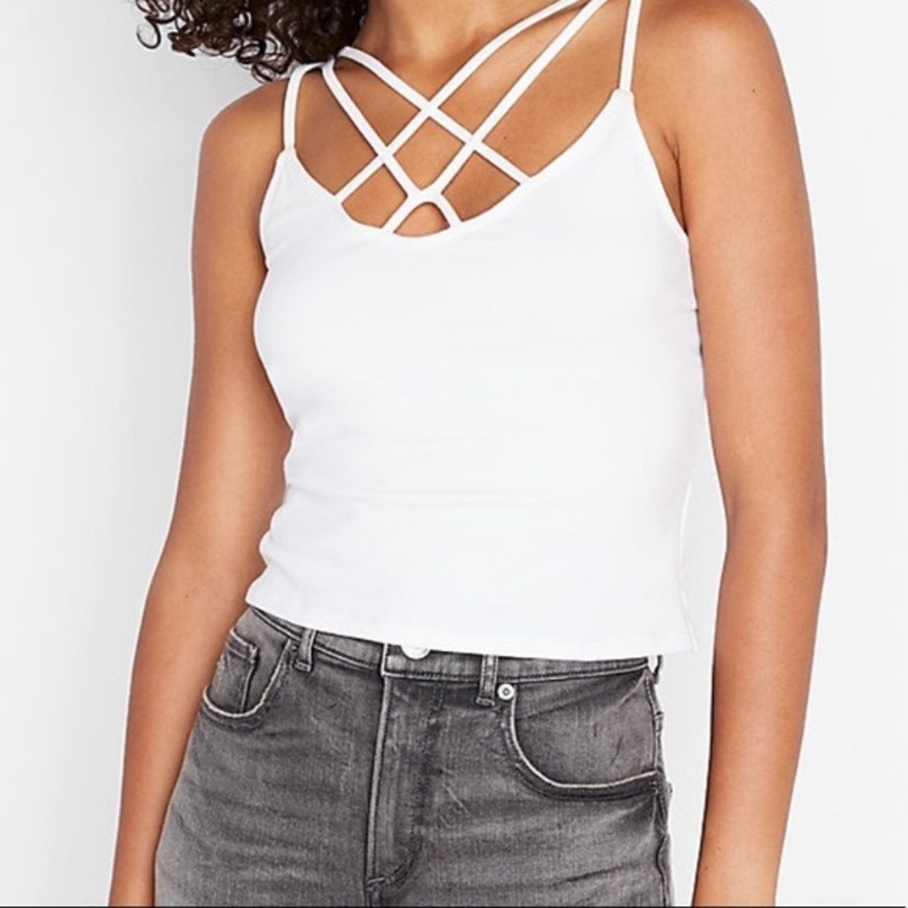 Express One Eleven Strappy Front Cami